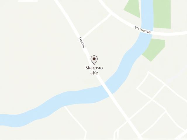 Kart over Oslo som viser Zephyr Furnishings' beliggenhet i Skarpsno allé.